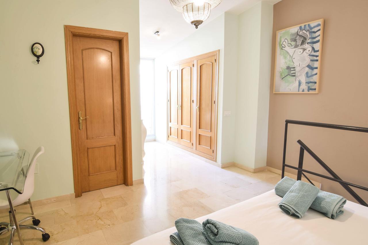Ferienwohnung Lu&Cia Penthouse Málaga Exterior foto